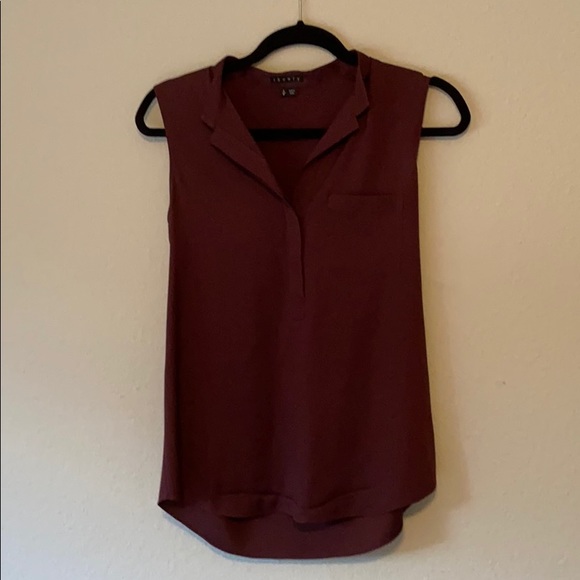 Silk sleeveless blouse - Picture 1 of 2